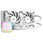 iCUE H100i RGB ELITE Liquid CPU Cooler - White