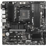 "MSI B550M PRO-VDH AMD AM4 Micro-ATX motherboard with PCIe 4.0, DDR4 memory support, and M.2 storage for high-performance builds."