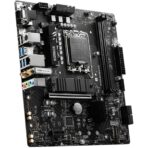 "MSI B760M BOMBER WIFI DDR5 Intel motherboard with Wi-Fi 6 support, PCIe 5.0 slot, and micro-ATX form factor"