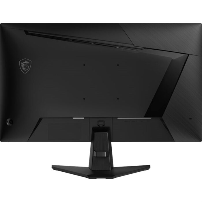 "27-inch WQHD monitor with Rapid IPS panel, featuring a 2560x1440 resolution, 180Hz refresh rate, 0.5ms response time, HDR Ready, and Adaptive-Sync technology. It offers wide viewing angles (178° H/V), 101% sRGB color coverage, and a sleek frameless design. The monitor includes 1 DisplayPort 1.4, 2 HDMI 2.0b ports, and a headphone-out jack, with tilt adjustment and VESA mounting compatibility."