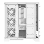 "XPG Invader X ARGB Mid-Tower ATX Case in black with tempered glass panels"