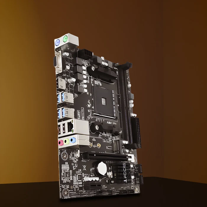AMD A520 Micro-ATX Motherboard with Ryzen Support and DDR4 RAM