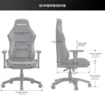 Anda Seat Luna Large Ergonomic Reclining  Gaming Chair - Image 7