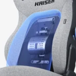 AndaSeat Ash Gray Kaiser 4 6D Armrest Gaming Chair - Image 7