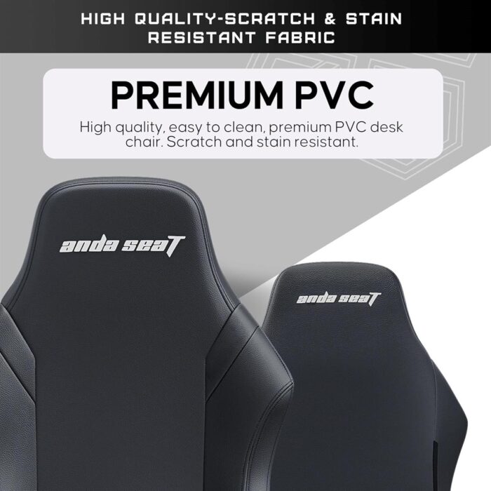 AndaSeat Luna Gaming Chair – Black (Model: AD18-44-B-PV) - Image 4