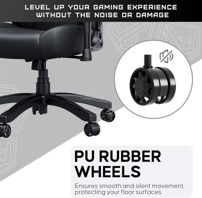 AndaSeat Luna Gaming Chair – Black (Model: AD18-44-B-PV) - Image 5