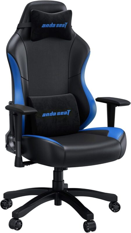 AndaSeat Luna Gaming Chair – Black & Blue (AD18-44-BS-PV)