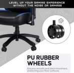AndaSeat Luna Gaming Chair – Black & Blue (AD18-44-BS-PV) - Image 4