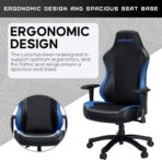 AndaSeat Luna Gaming Chair – Black & Blue (AD18-44-BS-PV) - Image 7