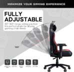 AndaSeat Luna Gaming Chair – Black & Red (AD18-44-BR-PV) - Image 4