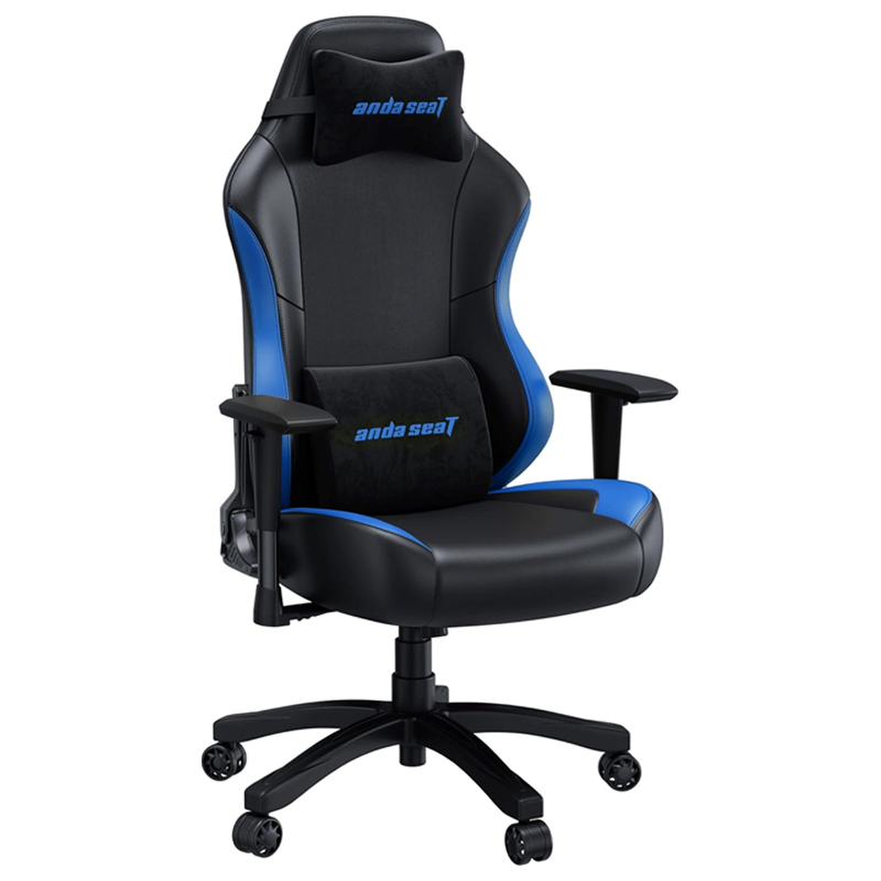 AndaSeat Luna Gaming Chair – Black & Blue (AD18-44-BS-PV)