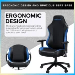 AndaSeat Luna Gaming Chair – Black & Blue (AD18-44-BS-PV) - Image 6