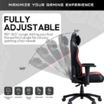 AndaSeat Luna Gaming Chair – Black & Red - Image 5