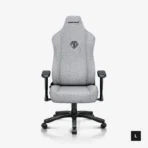 AndaSeat Ash Gray Novis Series Best Budget Ergonomic Gaming Chair Large Size - Image 2