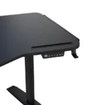 AndaSeat Shadow Warrior Electric Gaming Desk, Adjustable Carbon Fiber Texture Tabletop RGB, Black - Image 3