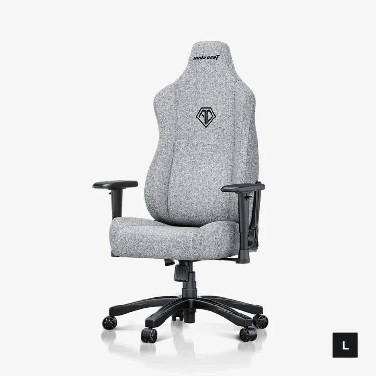 AndaSeat Novis L Series Best Budget Ergonomic Gaming Chair Ash Gray