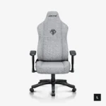 AndaSeat Novis L Series Best Budget Ergonomic Gaming Chair, Linen Fabric, Ash Gray