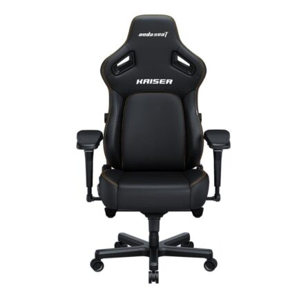 Anda Seat Kaiser 4 L Leather Gaming Chair in Elegant Black