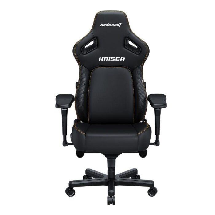 Anda Seat Kaiser 4 L Leather Gaming Chair in Elegant Black