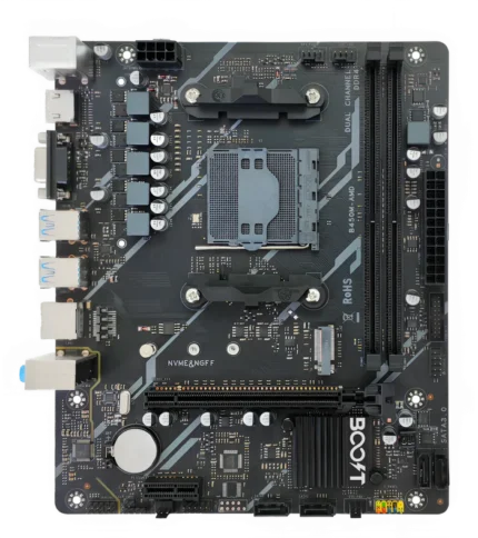 AMD Ryzen 5000 Ready Motherboard with DDR4 and M.2 NVMe Support