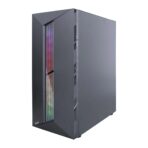 ATX M-ATX RGB Gaming Case with Tempered Glass and RGB Fans