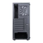 ATX M-ATX RGB Gaming Case with Tempered Glass and RGB Fans