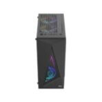 RGB Gaming PC Case with Tempered Glass and 3 RGB Fans