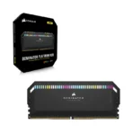 CORSAIR DOMINATOR- PLATINUM RGB 64GB (2x32GB) DDR5 DRAM 6000MT-CL40 Memory Kit - Black