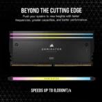 CORSAIR DOMINATOR® TITANIUM RGB 96GB (2x48GB) DDR5 DRAM 6600MT/s CL32 Intel XMP Memory Kit — Black - Image 7