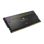 CORSAIR DOMINATOR® TITANIUM RGB 96GB (2x48GB) DDR5 DRAM 6600MT/s CL32 Intel XMP Memory Kit — Black - Image 3