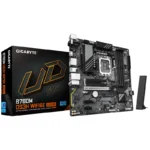 GIGABYTE B760M Motherboard (Intel LGA1700, DDR5, WiFi 6E, PCIe 5.0)