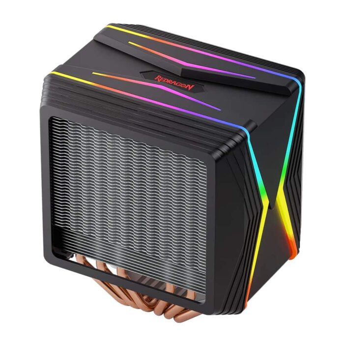Redragon CC-2188 ARGB CPU Cooler with RGB Fans and Dual Tower Heat Sink