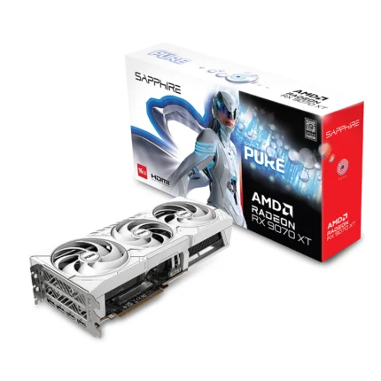 SAPPHIRE PURE AMD Radeon™ RX 9070 XT OC GPU