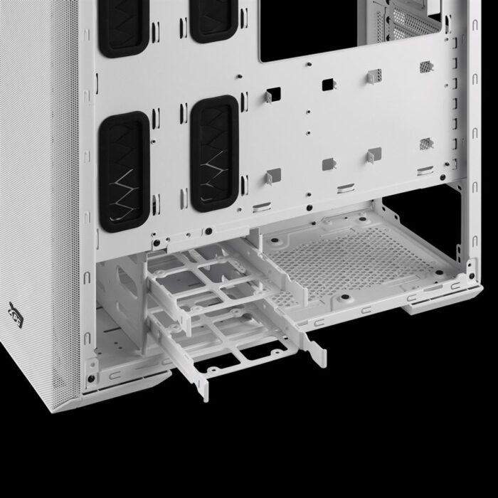XPG Defender Mid Tower Gaming Chassis – White - Image 2