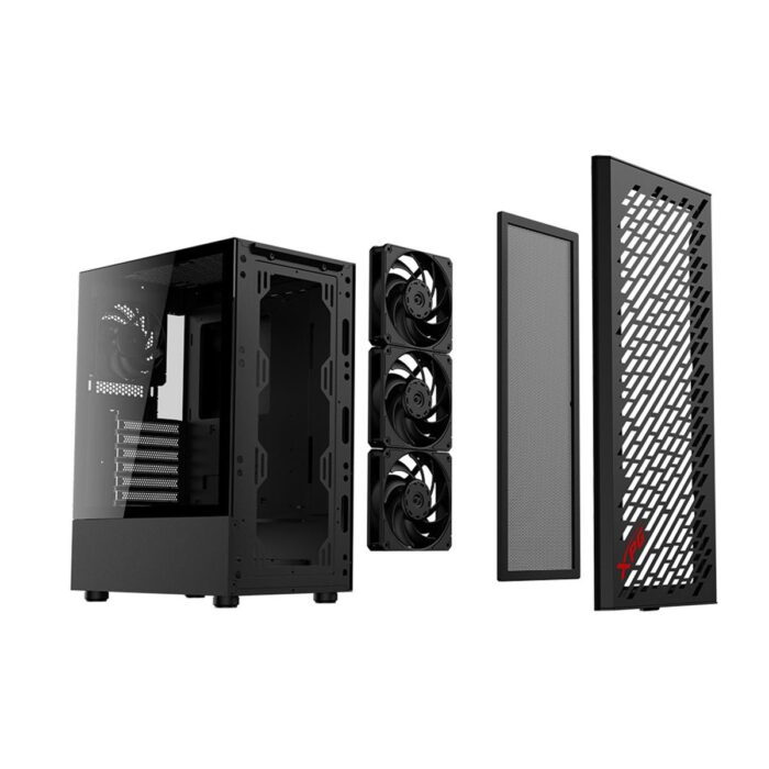 XPG VALOR AIR Mid Tower Gaming Chassis – Black - Image 3