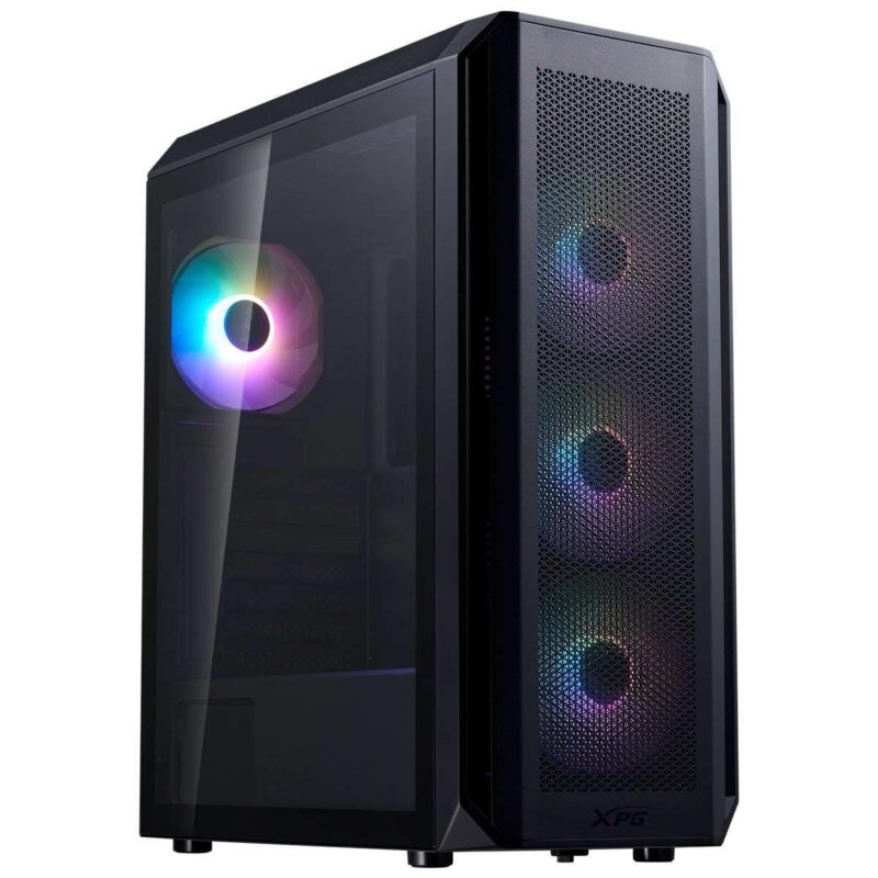 XPG VALOR AIR PLUS Black Gaming Chassis with ARGB Lighting