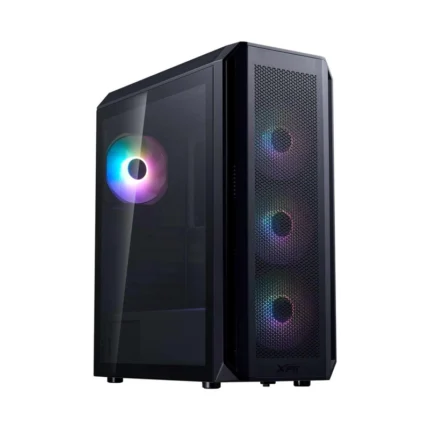 XPG Valor Air Plus ARGB Mid-Tower ATX Case - Black