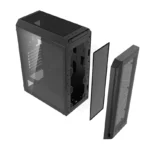 XPG Valor Air Plus ARGB Mid-Tower ATX Case - Black - Image 6