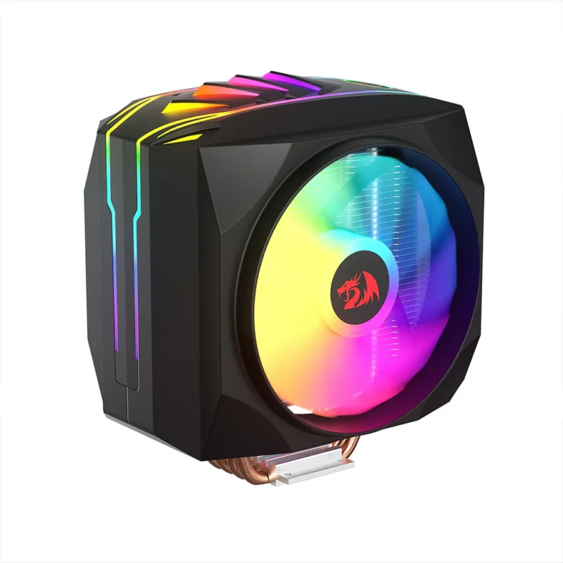 Redragon BALDER CC-2199 RGB CPU Air Cooler Black with RGB Lighting