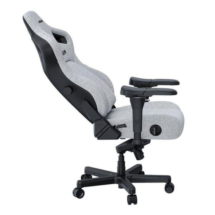 Anda Seat Kaiser 4 XL Gaming Chair - Ash Gray - Ergonomic Fabric Gaming Chair