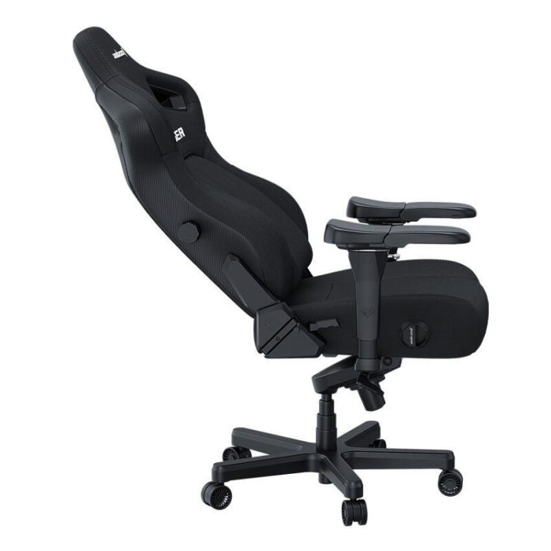 Anda Seat Kaiser 4 XL Fabric Gaming Chair – Carbon Black – ergonomic XL gaming chair with premium fabric