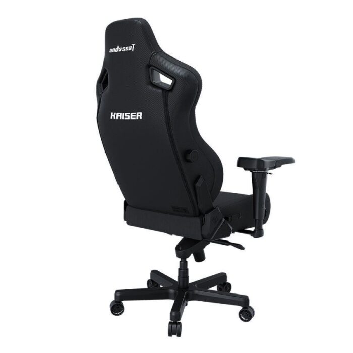Anda Seat Kaiser 4 XL Fabric Gaming Chair – Carbon Black – ergonomic XL gaming chair with premium fabric