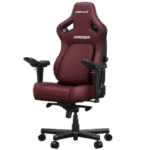 Anda Seat Kaiser 4 XL X-Large Gaming Chair, ArteDiPelle Synthetic Leather Surface Material, 65mm PU-Coated Casters, Class-4 Gas Piston, High-Density Cold-Cure Foam, 5D Armrest, Classic Maroon
