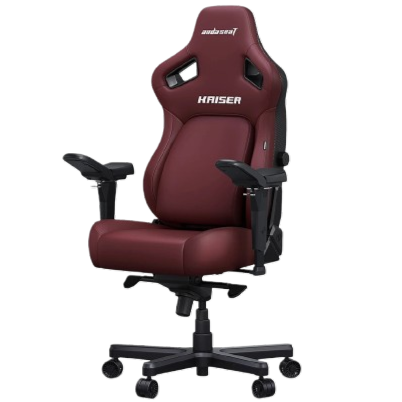 Anda Seat Kaiser 4 XL Gaming Chair in Classic Maroon color, XL size