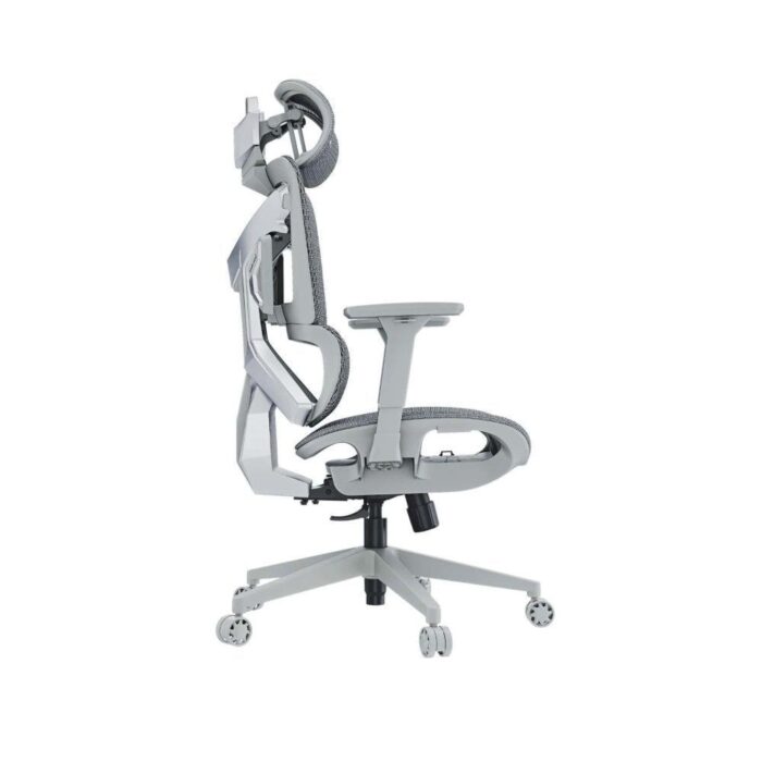 Anda Seat X-Air Mega Mesh Gaming Chair Ash Grey – Side View