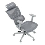 Anda Seat X-Air Mega Mesh Gaming Chair Ash Grey – Side View