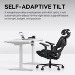 Anda Seat X-Air Pro Mesh Gaming Chair – Ergonomic Mesh Office Chair for Adults, Ash Grey