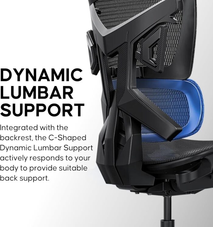 Anda Seat X-Air Pro Mesh Gaming Chair – Ergonomic Mesh Office Chair for Adults, Ash Grey