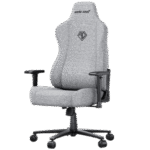 AndaSeat Novis XL Series Best Budget Ergonomic Gaming Chair – Linen Fabric, Ash Gray