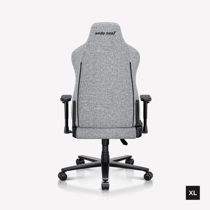 "AndaSeat Novis XL Ergonomic Gaming Chair – Ash Gray Linen Fabric"